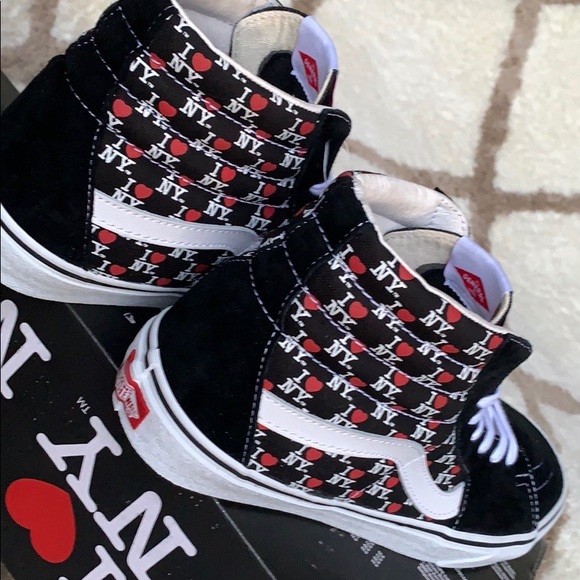 VANS SK8-Hi The General I Love NY Black Men’s - Picture 7 of 16